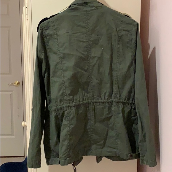 Green cargo jacket - Picture 2 of 3